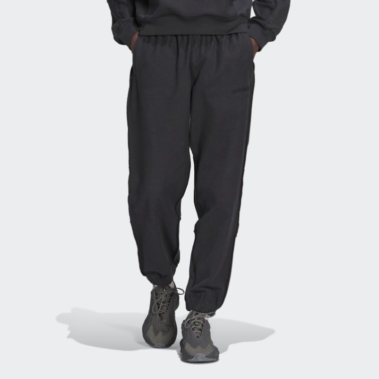 Pantalon De Survêtement Adidas Loopback En Carbone