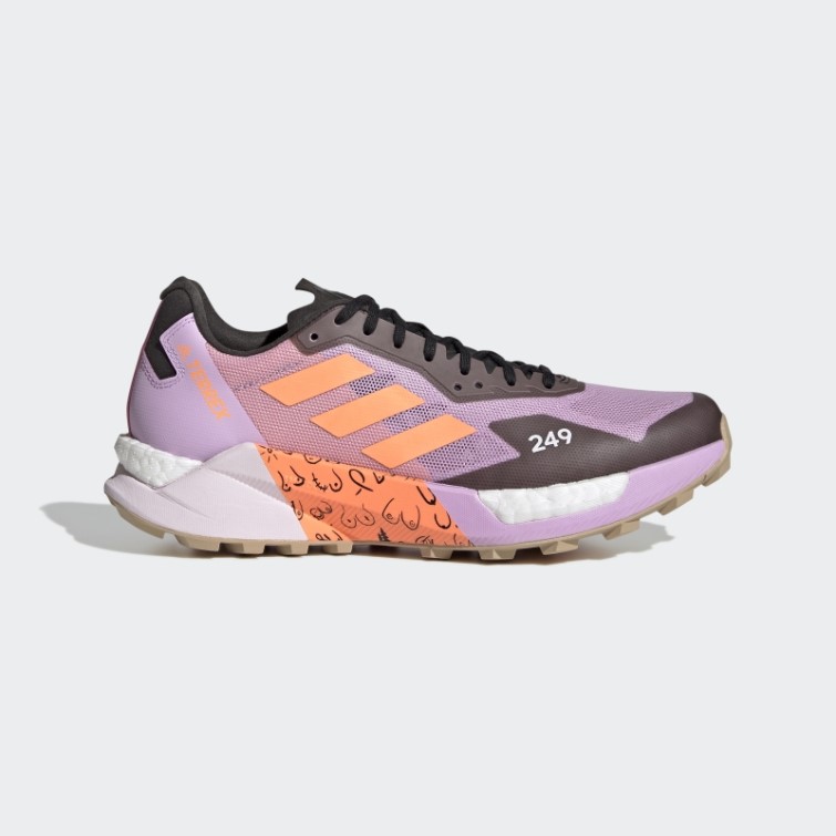 Adidas Lilas Terrex Agravic Ultra Bca Chaussures De Course Sur Sentier