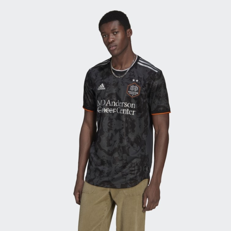 Maillot Adidas Carbon Houston Dynamo 22/23 Extérieur Authentique