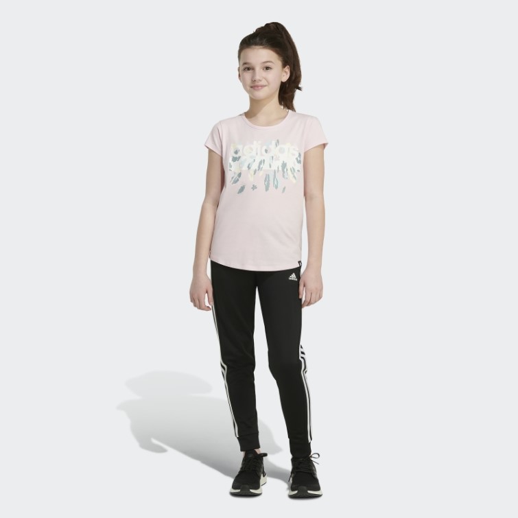 Adidas T-shirt à Manches Courtes Rose