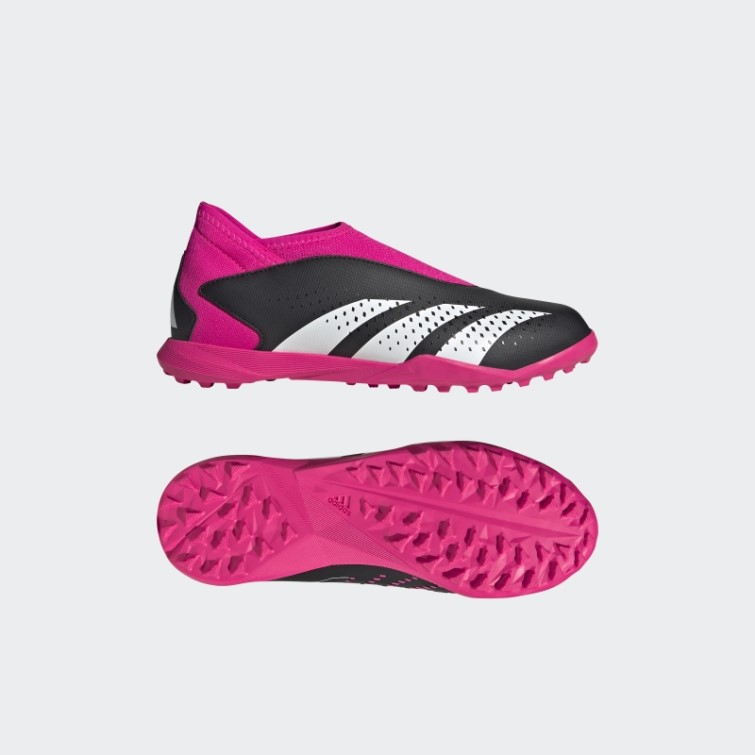 Adidas Predator Precision.3 Turf Sans Lacets Rose