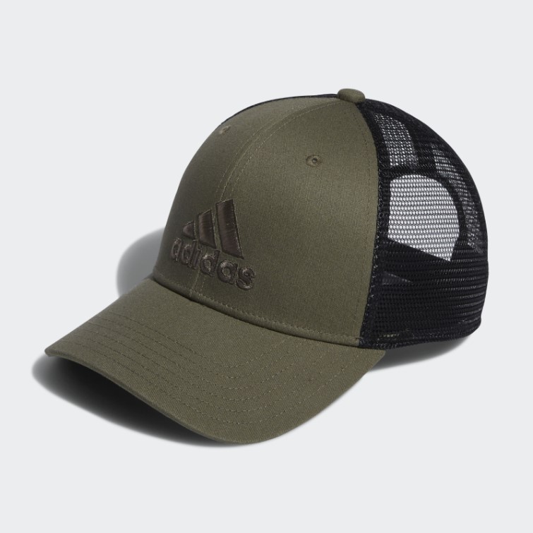 Adidas Casquette Snapback En Maille Structurée Olive Forte