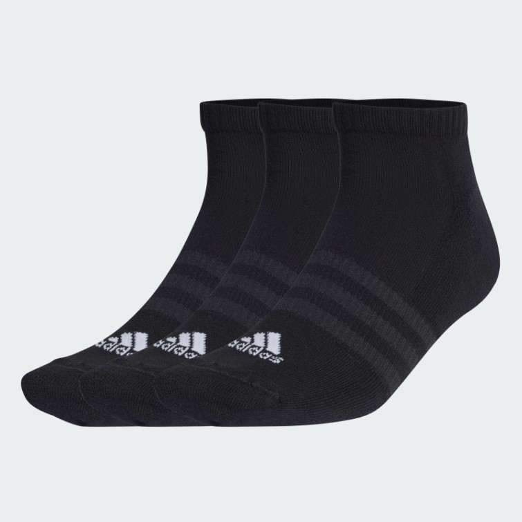 Adidas Chaussettes Basses Coussinées 3 Paires Blanc Mode