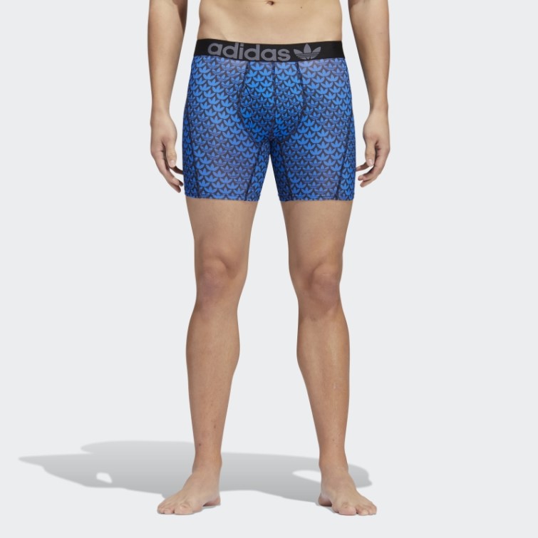 Adidas Trèfle Boxer 2 Paires Oiseau Bleu