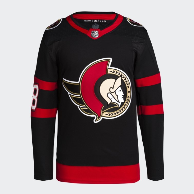 Adidas Maillot Nhl Hockey Sur Glace Aeroready Noir
