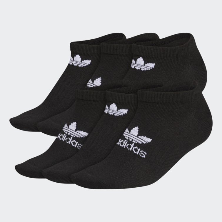 Chaussettes Invisibles Adidas Classic Superlite Noires 6 Paires