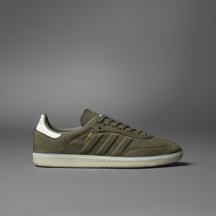 Olive/blanc/aluminium