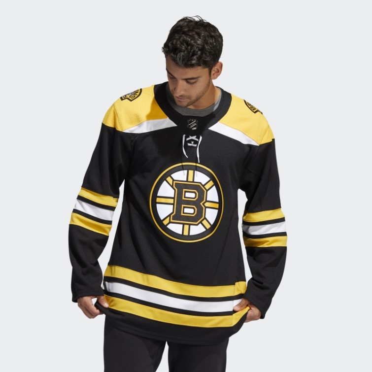 Maillot Bruins Home Authentique Noir Adidas