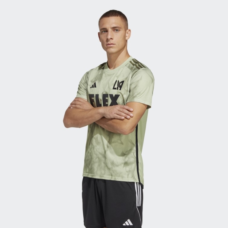 Maillot Extérieur Adidas Los Angeles Fc 23/24 Citron Vert