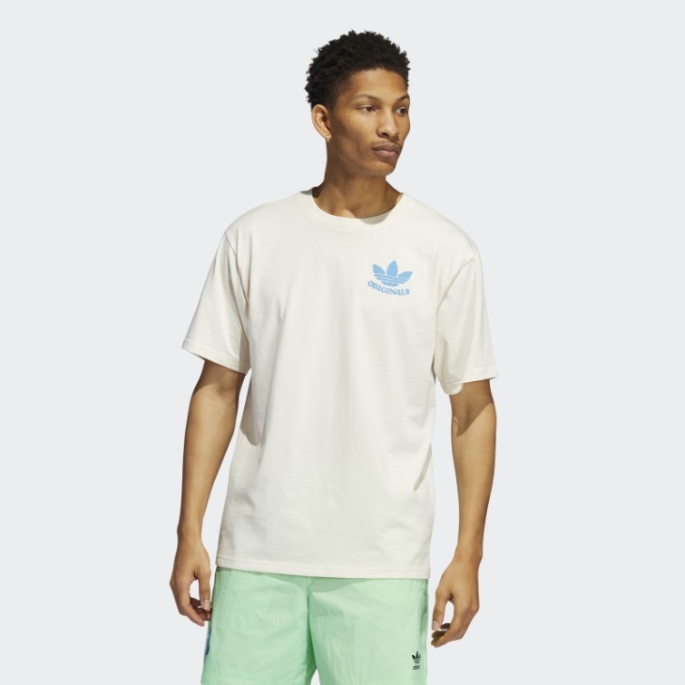 T-shirt Happy Earth Non Teint Adidas