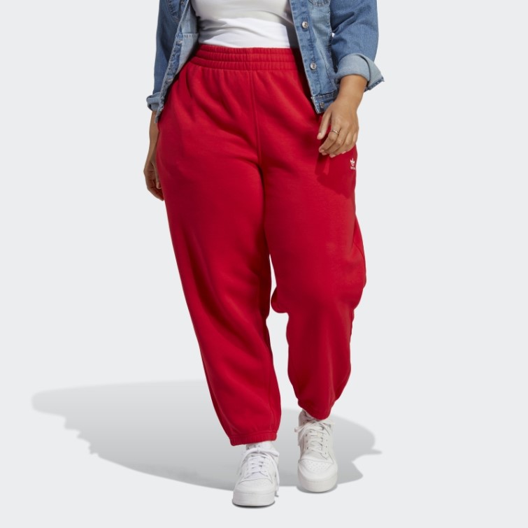 Pantalon De Jogging En Molleton Essentials (taille Plus) Adidas écarlate