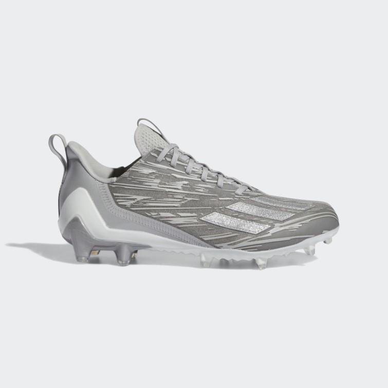 Adidas Crampons Adizero Gris