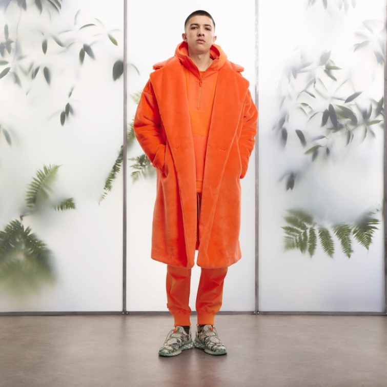 Manteau En Fausse Fourrure Adidas Orange (tous Genres)