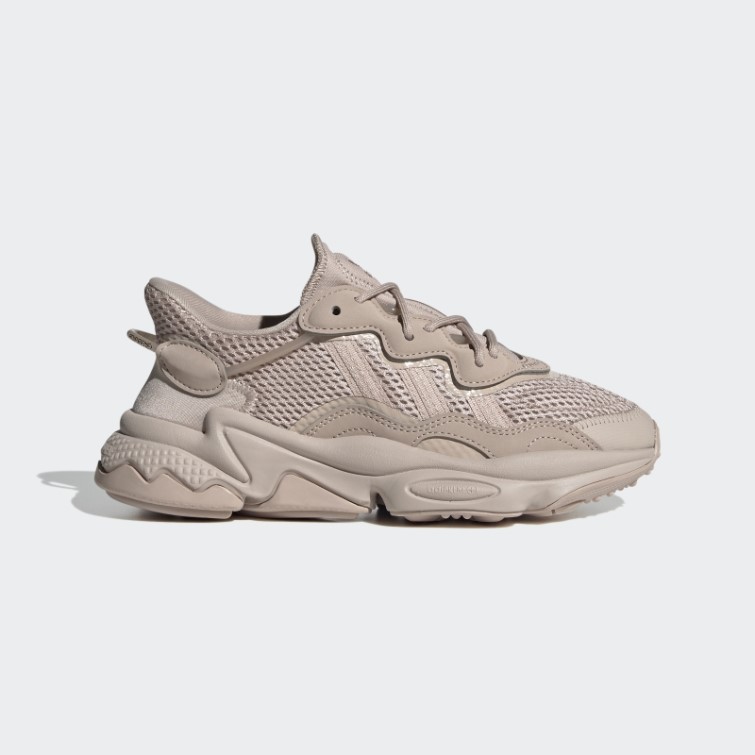 Taupe/blanc