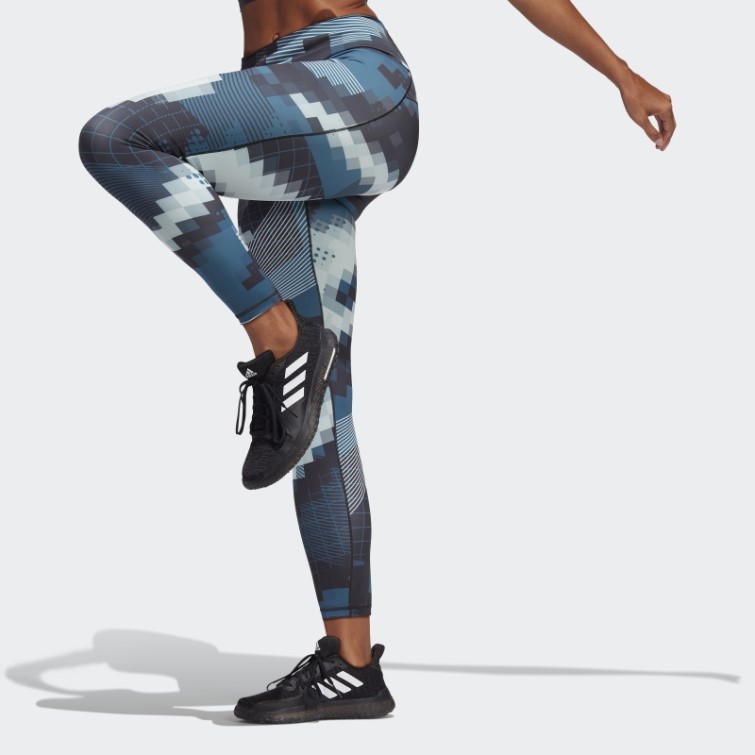 Collant Adidas X Peloton Vert Menthe