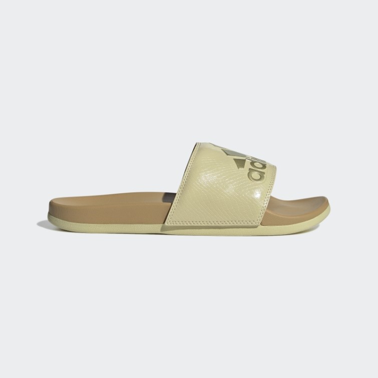 Claquettes Adidas Adilette Confort Beige Sable