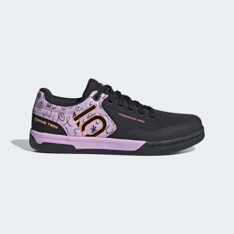 Adidas Five Ten Freerider Pro Chaussures De Vélo De Montagne En Toile Noir