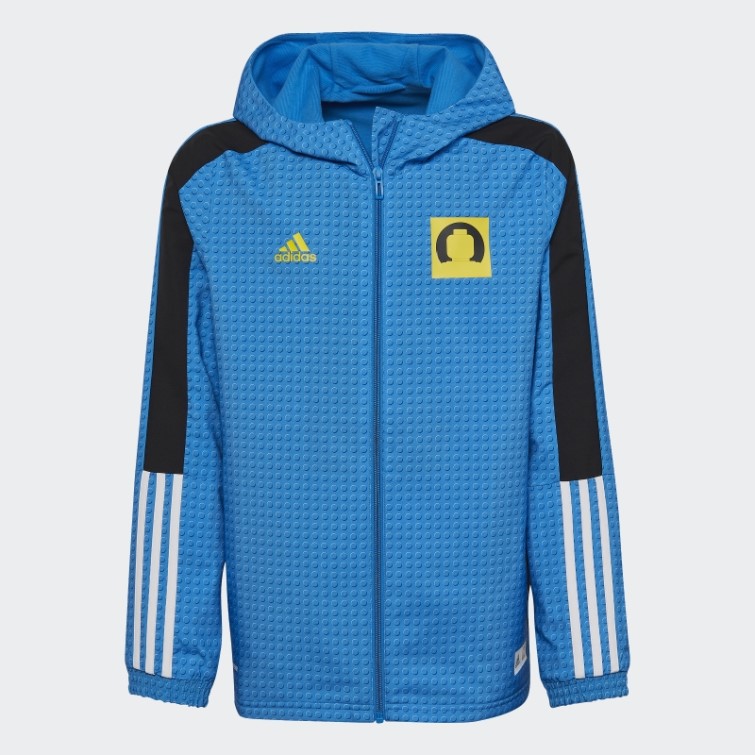 Adidas Tiro X Lego Coupe-vent Mode Bleu