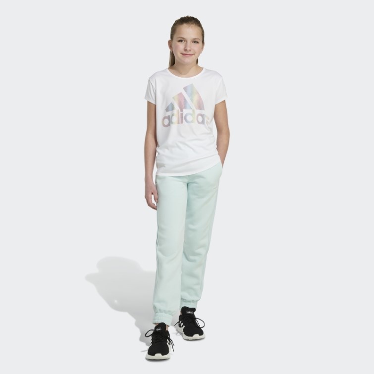 Jogging Polaire 3 Bandes Adidas Bleu
