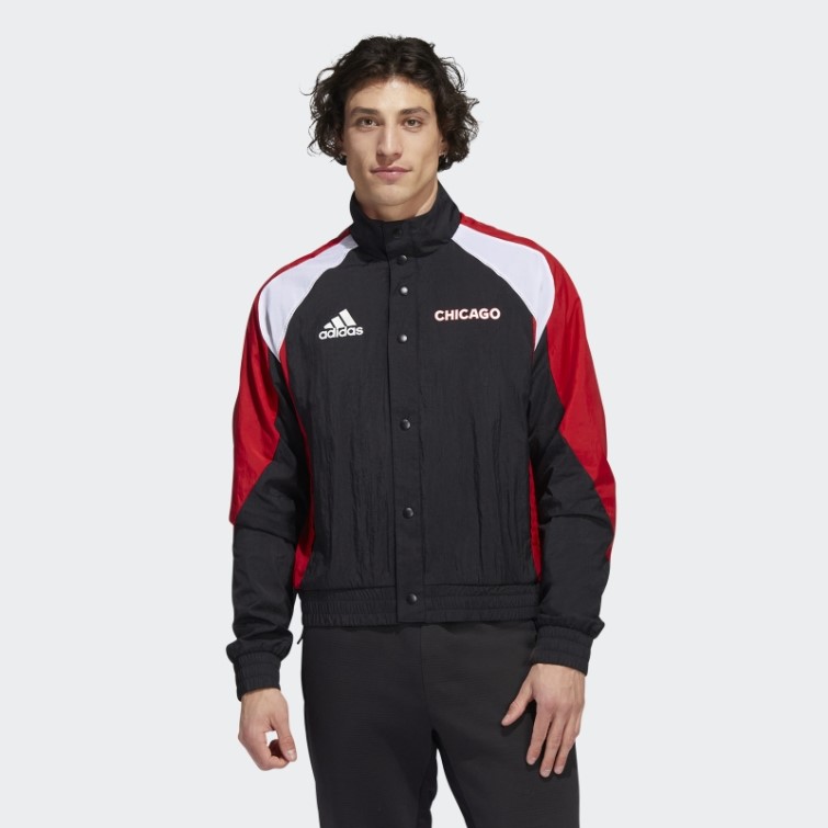 Veste Blackhawks Reverse Retro Adidas Noir