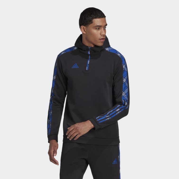 Sweat à Capuche Hivernalisé Tiro Noir Adidas
