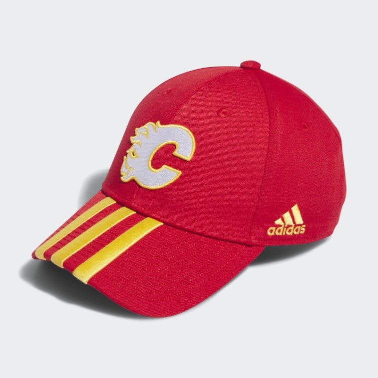 Calgary Flames 3-stripes Casquette Réglable Multi Adidas