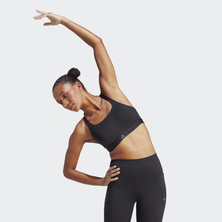 Soutien-gorge D'entraînement à Maintien élevé Adidas Tlrd Impact Luxe Noir