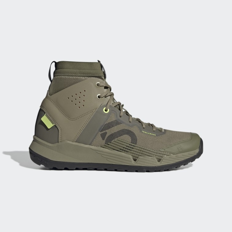 Orbite Vert Adidas Five Ten Trail Cross Mid Pro Chaussures De Vélo De Montagne