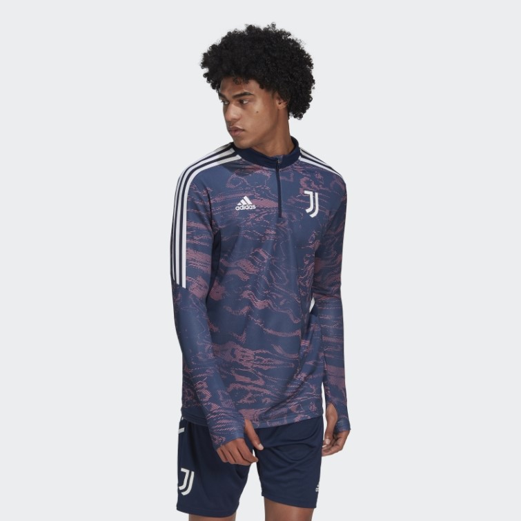 Adidas Juventus Condivo 22 Training Top Ton Rose