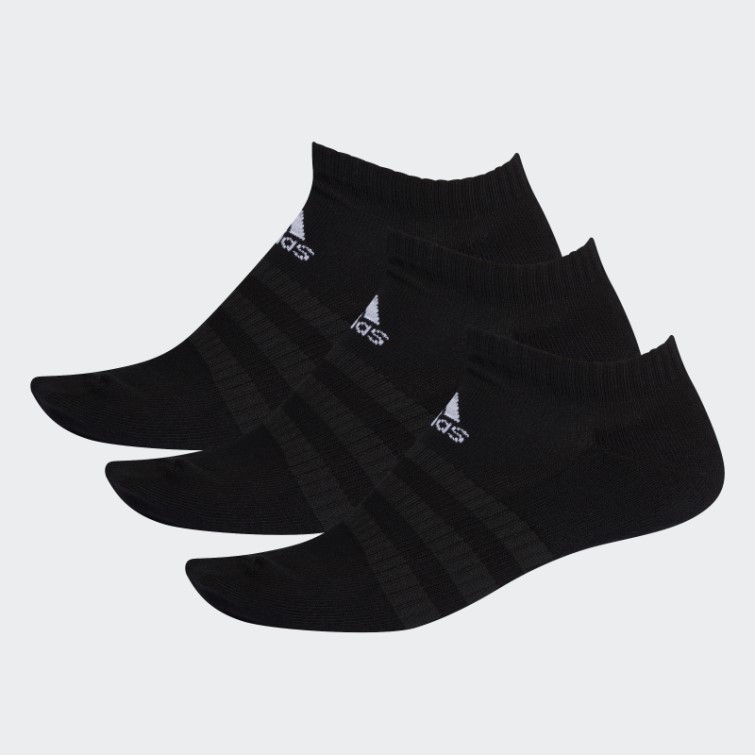 Adidas Chaussettes Basses Amorties Noir