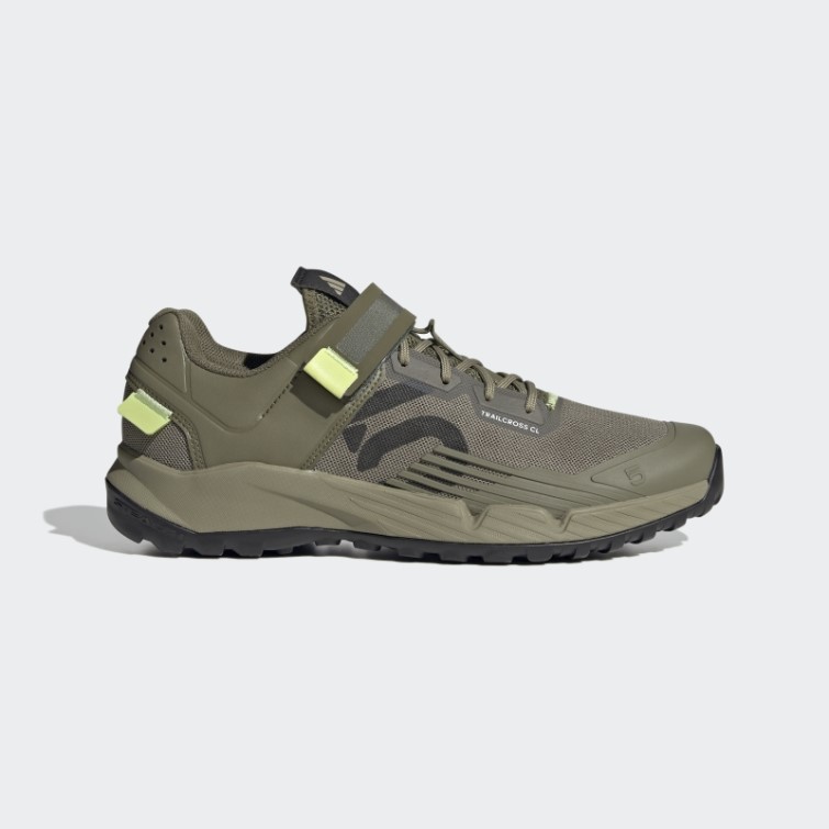 Adidas Five Ten Clip-in Vtt Chaussures Hot Orbit Vert