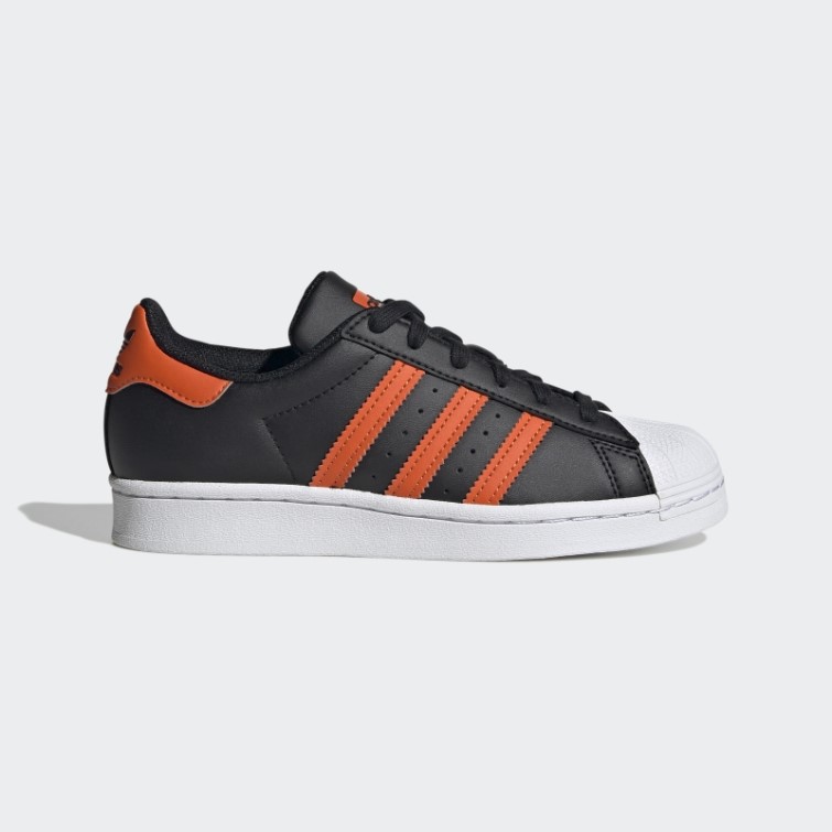 Noir/orange/blanc